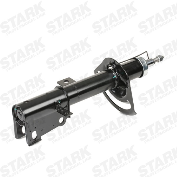 STARK SKSA-0133272 Shock absorber Left, Gas Pressure, Twin-Tube, Suspension Strut, Top pin, Bottom Clamp