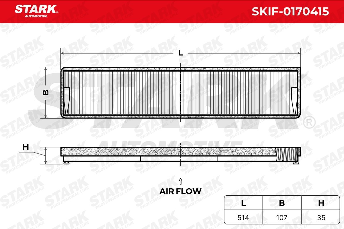 OEM-quality STARK SKIF-0170415 Air conditioner filter