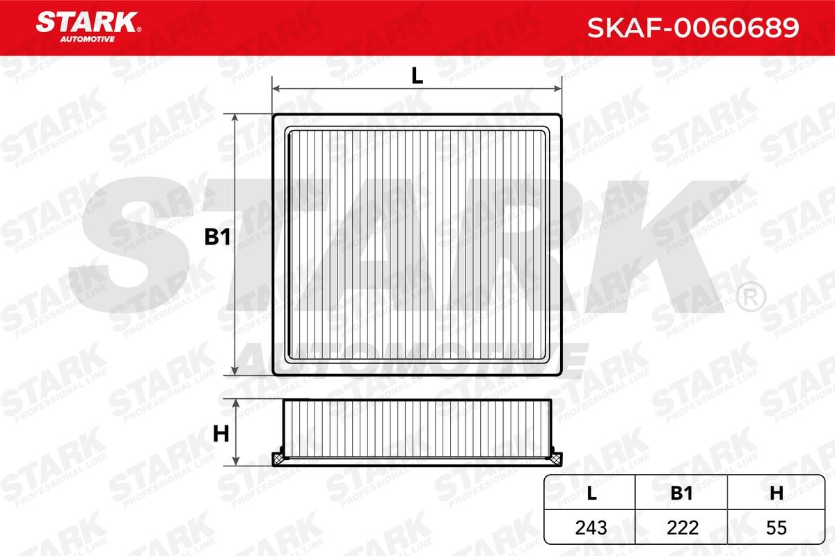 OEM-quality STARK SKAF-0060689 Engine filter