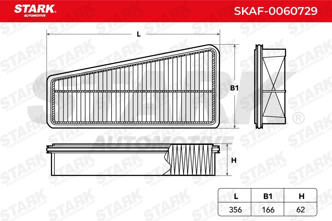 OEM-quality STARK SKAF-0060729 Engine filter