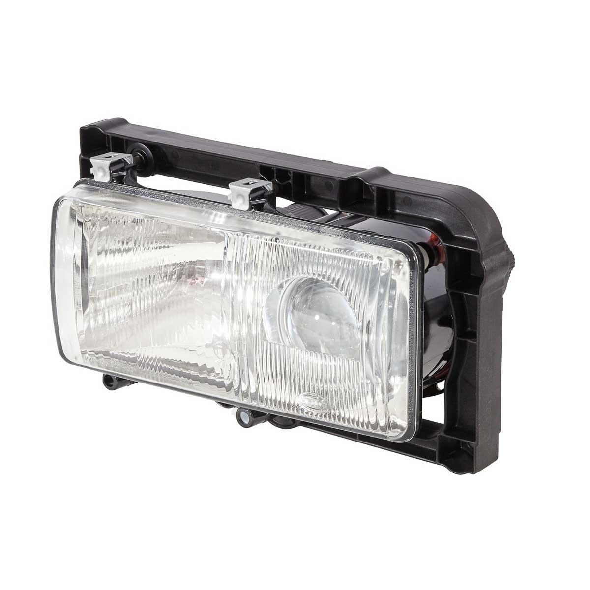 E1 7411 HELLA Left, H1/H1, T4W, DE, Dual Headlight, Halogen, 24V, with position light, with low beam, with high beam, for right-hand traffic Left-hand/Right-hand Traffic: for right-hand traffic Front lights 1DL 007 872-071 buy