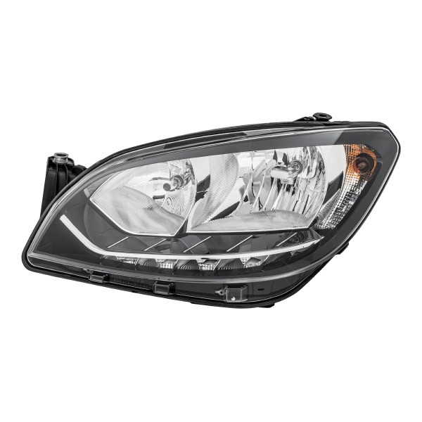 E1 3192 HELLA Left, PY21W, LED, H7/H7, Halogen, 12V, with daytime running light (LED), with position light, with high beam, with indicator, with low beam, for left-hand traffic, with motor for headlamp levelling, with bulbs Left-hand/Right-hand Traffic: for left-hand traffic Front lights 1LL 012 643-031 buy