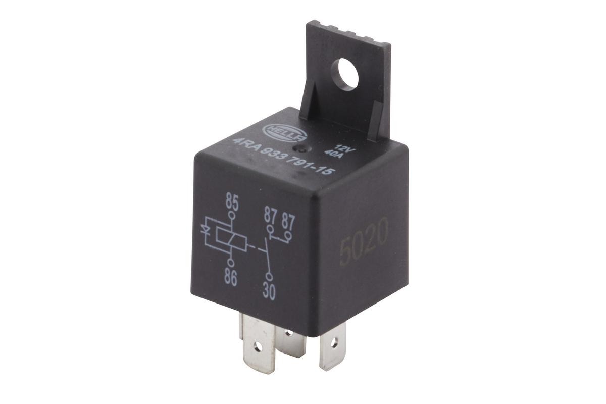HELLA 40A, 5-pin connector Relay, main current 4RA 933 791-151 buy