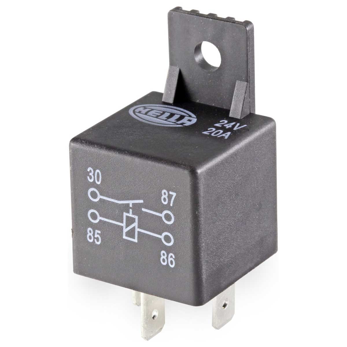 HELLA 20A, 4-pin connector Relay, main current 4RA 965 400-101 buy