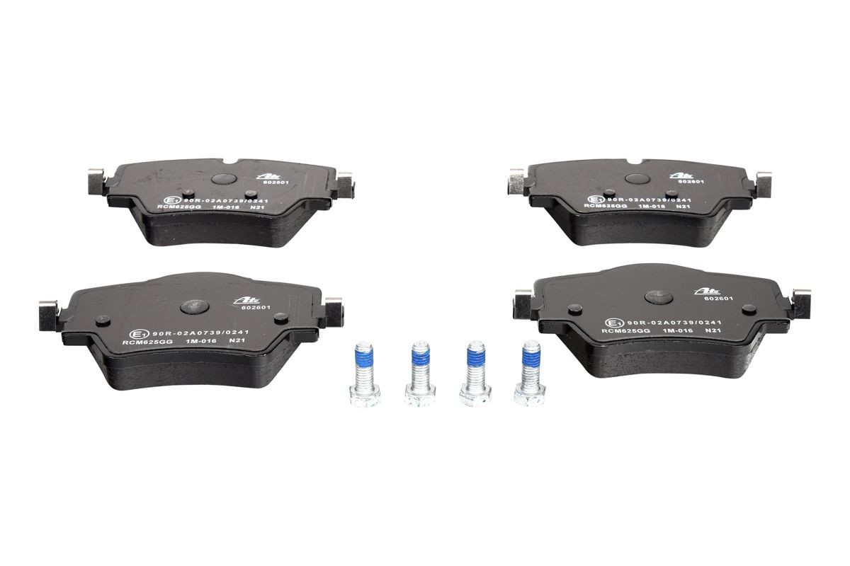 13.0460-2601.2 Set of brake pads 13.0460-2601.2 ATE prepared for wear indicator, excl. wear warning contact, with brake caliper screws
