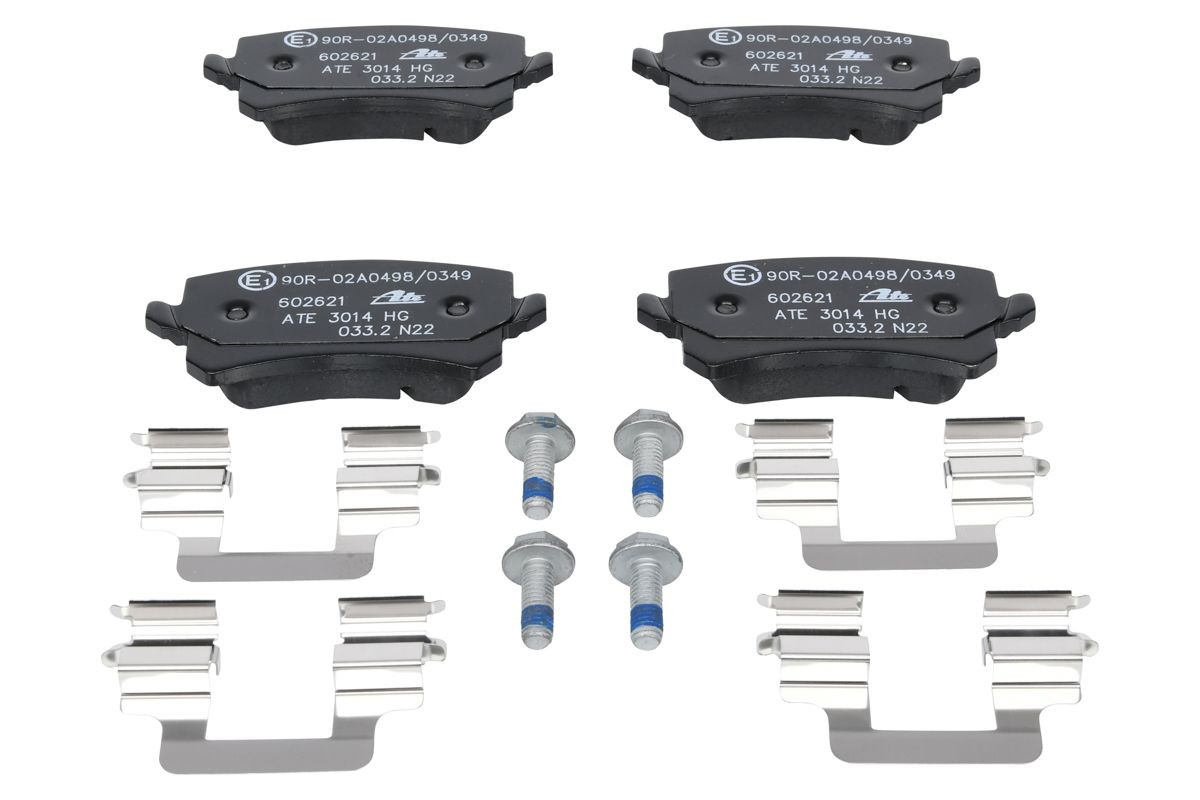 ATE Brake pad set, disc brake 602621 buy online
