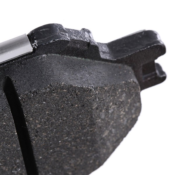 13.0460-5656.2 Set of brake pads 605656 ATE with acoustic wear warning, with anti-squeak plate, with accessories