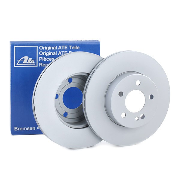 ATE Disques De Frein MERCEDES-BENZ 24.0124-0300.1 0004212412,A0004212412 Frein à Disque,Disque de fr