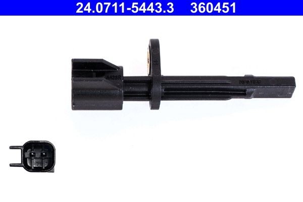 Original 24.0711-5443.3 ATE Anti lock brake sensor VOLVO