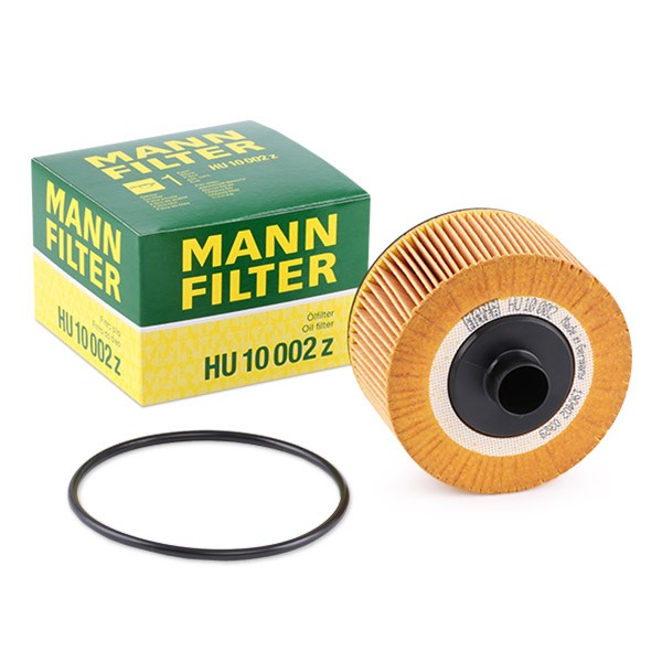 Original MANN-FILTER Engine oil filter HU 10 002 z for RENAULT SCÉNIC