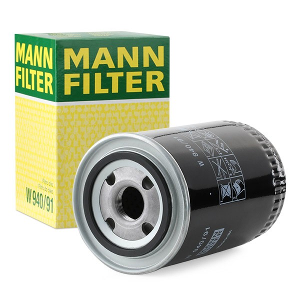 MANN-FILTER Oil filter W 940/91