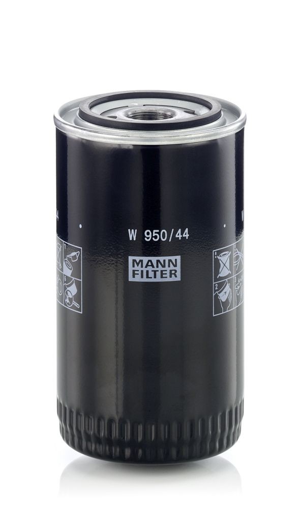 MANN-FILTER W 950/44 Oil filter M 24 X 1.5 - 6H, with one anti-return valve, Spin-on Filter
