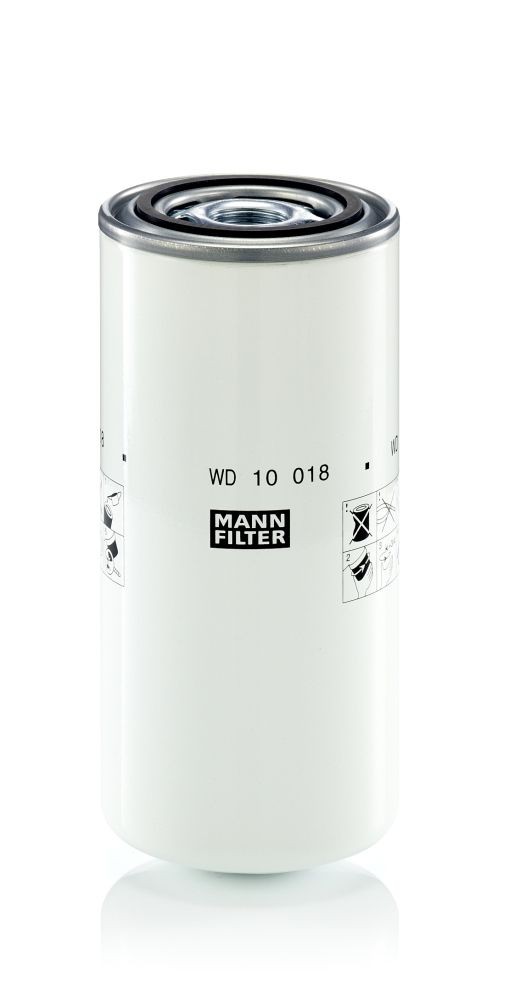 MANN-FILTER 96 mm Filter, operating hydraulics WD 10 018 buy