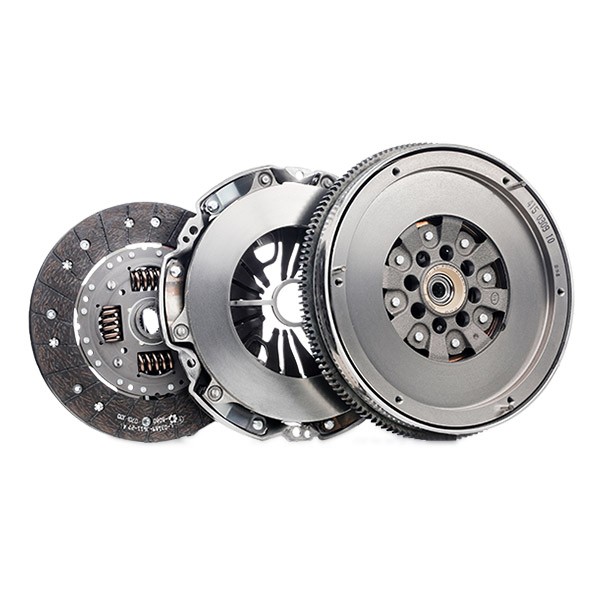 LuK 600025500 Clutch replacement kit with central slave cylinder, with pilot bearing, with flywheel, with screw set, Requires special tools for mounting, Dual-mass flywheel with friction control plate, with automatic adjustment