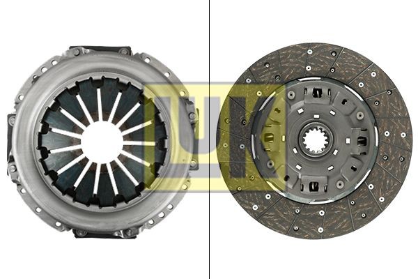LuK BR 0222 with clutch pressure plate, with clutch disc, without clutch release bearing, 280mm Ø: 280mm Clutch replacement kit 628 3294 09 buy