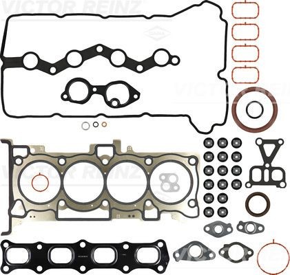 REINZ with valve stem seals, with crankshaft seal, with multi-layered cylinder head gasket, without oil sump gasket Engine gasket set 01-10239-01 buy