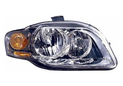 VAN WEZEL 0326962 Headlight Right, H7/H7, yellow, for right-hand traffic, with motor for headlamp levelling, PX26d