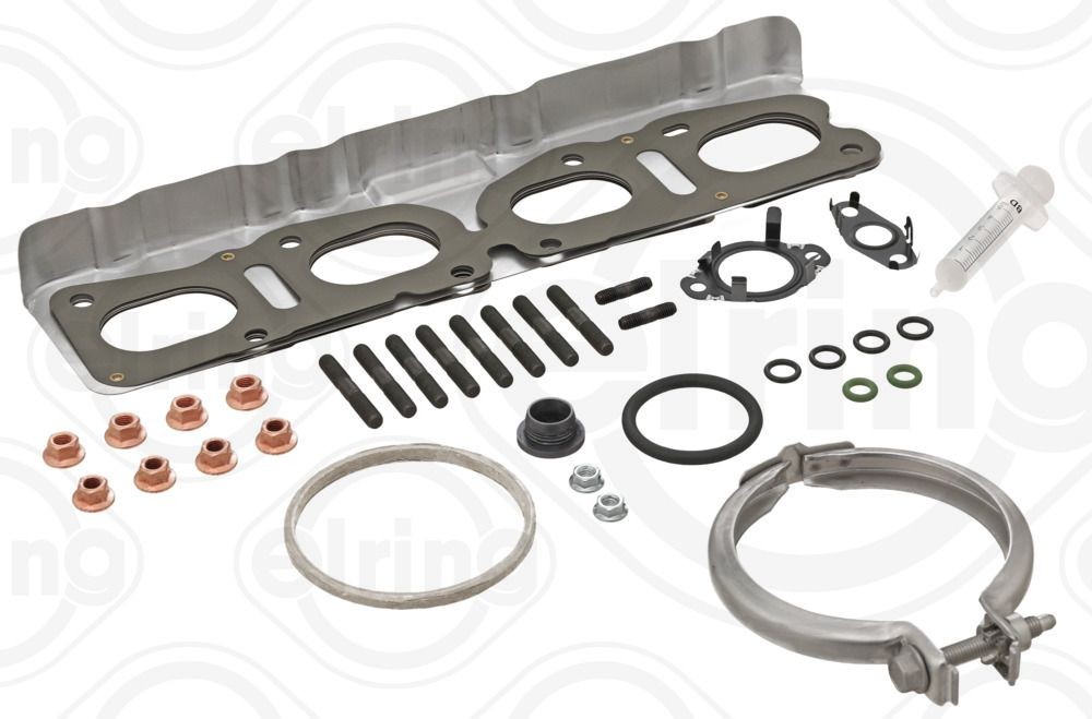 Original ELRING Mounting kit, charger 582.620 for MERCEDES-BENZ E-Class