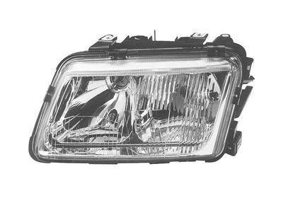 VAN WEZEL 0330961 Headlight Left, H7, H1, for right-hand traffic, without motor for headlamp levelling, PX26d