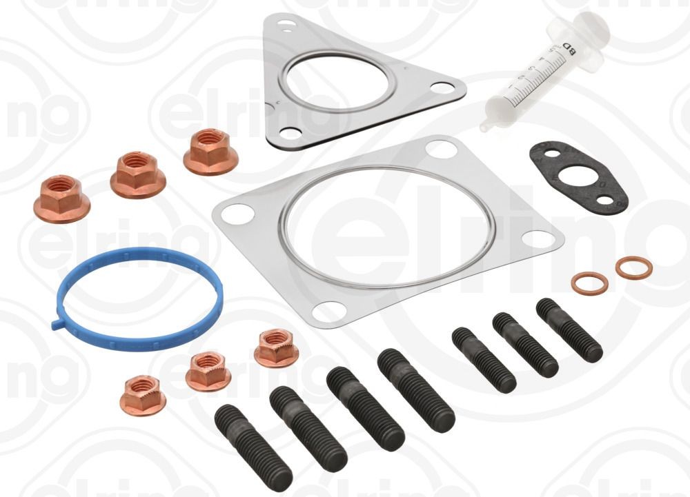 Original ELRING 1372799 Mounting kit, charger 773.530 for FORD TRANSIT