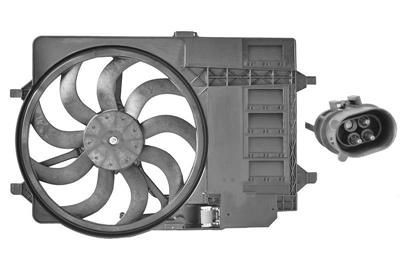 VAN WEZEL with radiator fan shroud, with electric motor Cooling Fan 0502747 buy