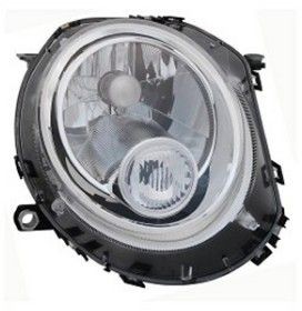 VAN WEZEL 0506964 Headlight Right, H4, white, for right-hand traffic, with motor for headlamp levelling, P43t