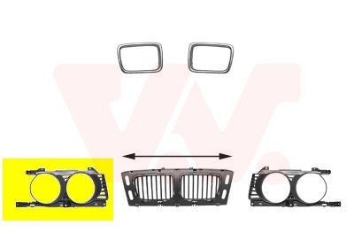 BMW 5 Series Radiator Grille VAN WEZEL 0635412 cheap
