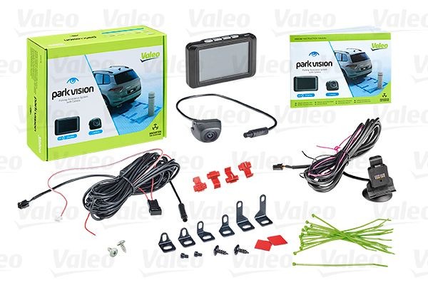 VALEO 632210 Car reverse camera VW GOLF 6 (5K1) kit, with monitor, with camera, without sensor