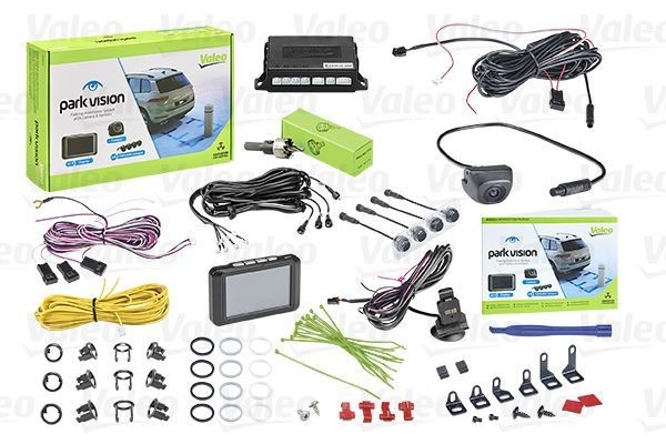 VALEO kit, with monitor, with camera, with sensor Screen Display: TFT, Range from: 0,1m, Range to: 1,7m Reverse camera 632211 buy