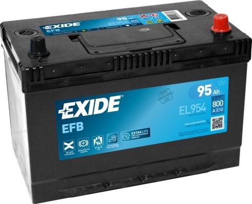 Original EXIDE EL800 (115EFB) Start stop battery EL954 for KIA BESTA