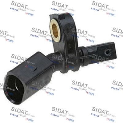 84.555A2 SIDAT Wheel speed sensor SEAT Front Axle Left, without cable, Hall Sensor