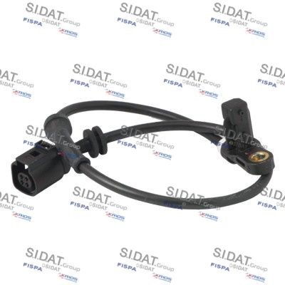 84.603A2 SIDAT Wheel speed sensor SEAT Front axle both sides, Hall Sensor, 479mm, not prepared for wear indicator