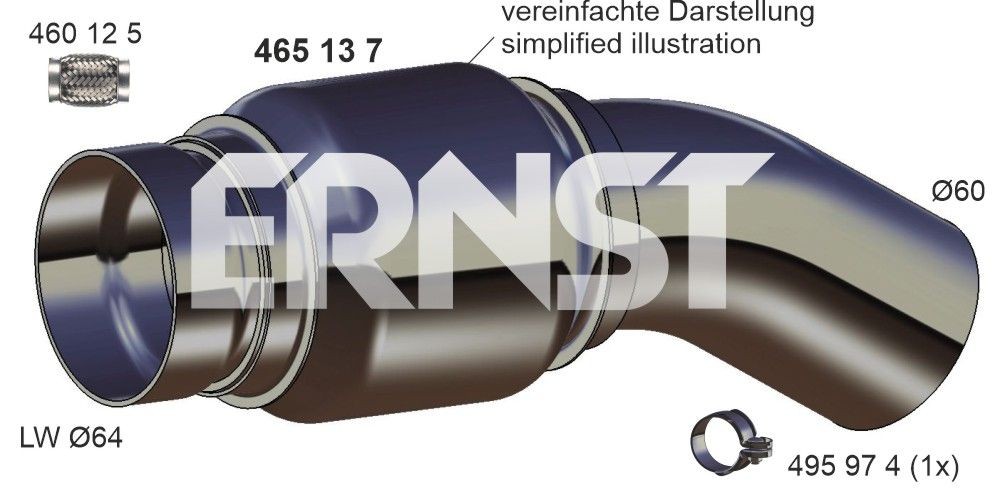 Partikelfilter (DPF) für BMW F10 525 d xDrive 218 PS Diesel 160 kW 2011 -  2016 N47 D20 D ▷ AUTODOC