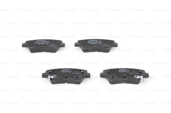 0986494768 Disc brake pads BOSCH E9 90R-02A0871/3302 review and test