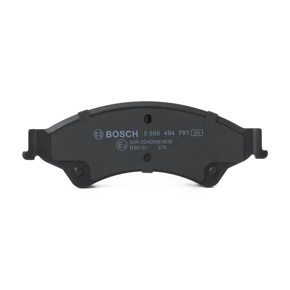 0986494791 Disc brake pads BOSCH E9 90R- 02A0904/3639 review and test