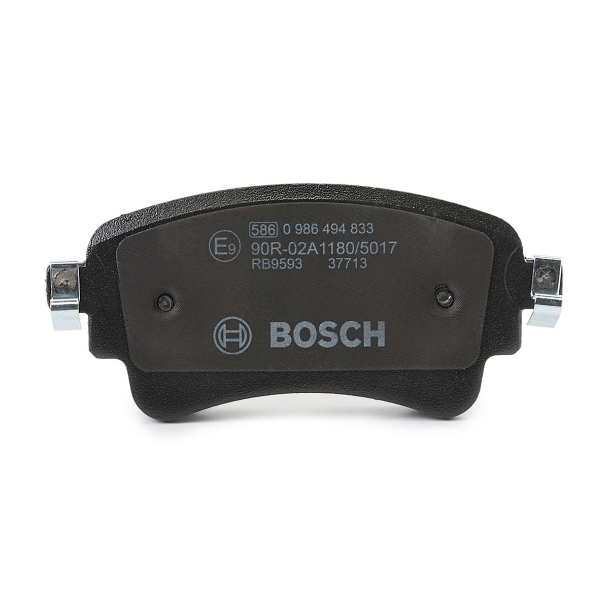 0986494833 Disc brake pads BOSCH E9 90R- 02A0904/4422 review and test