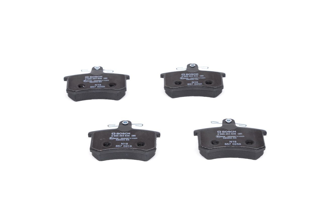 BOSCH Brake pad set, disc brake BP2020 buy online