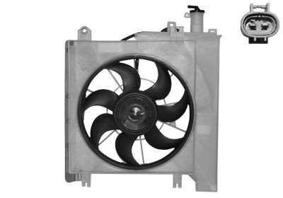 VAN WEZEL 0910746 Fan, radiator 1253G8