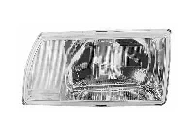VAN WEZEL 0914942 Headlight Right, H4, with outline marker light, for right-hand traffic, P43t