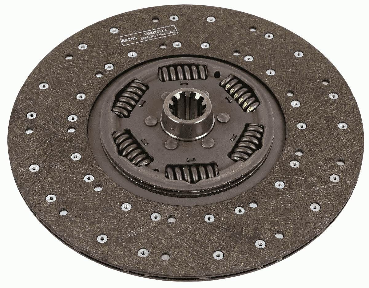SACHS 1878 004 400 Clutch Disc 430mm, Number of Teeth: 10