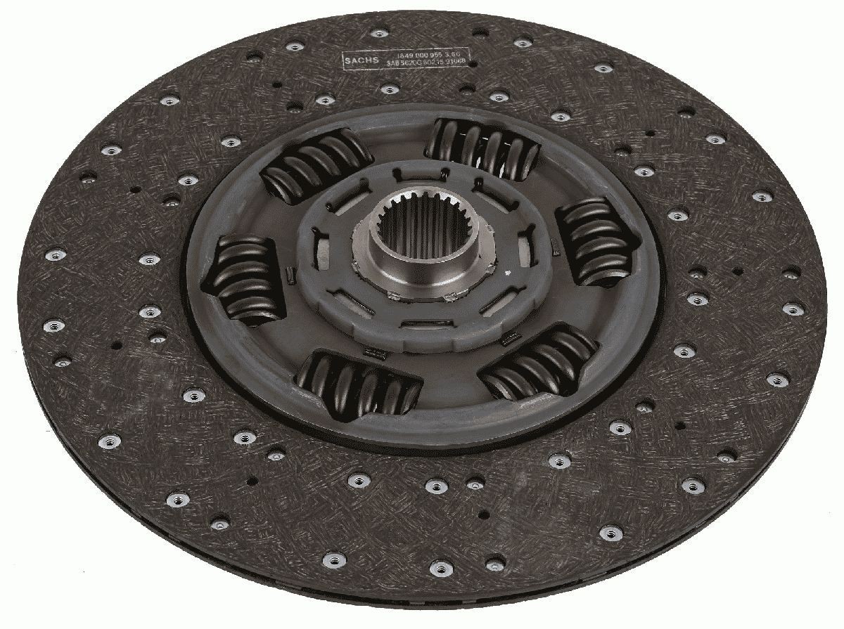 SACHS 1878 008 744 Clutch Disc 430mm, Number of Teeth: 24