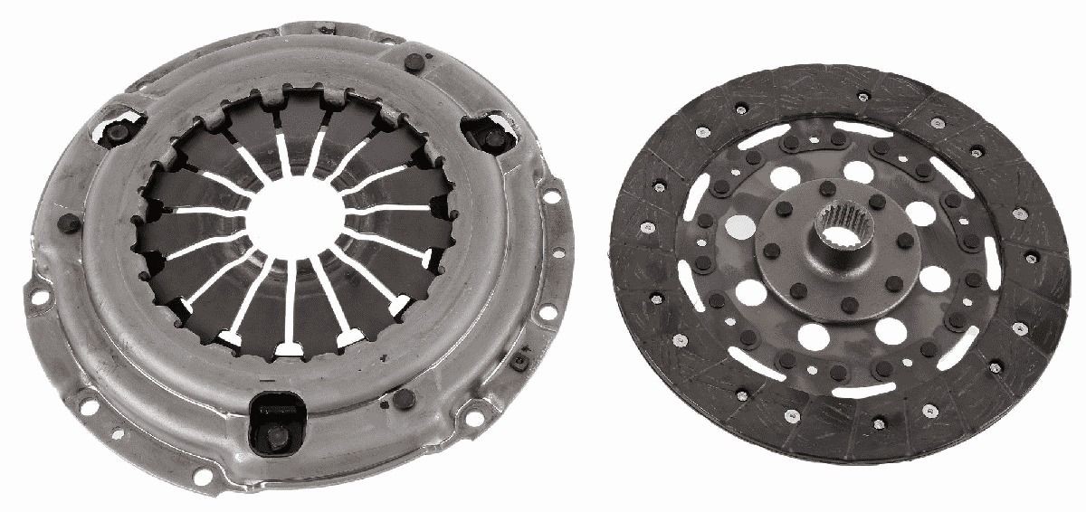 Original SACHS Clutch and flywheel kit 3000 950 957 for NISSAN CUBE