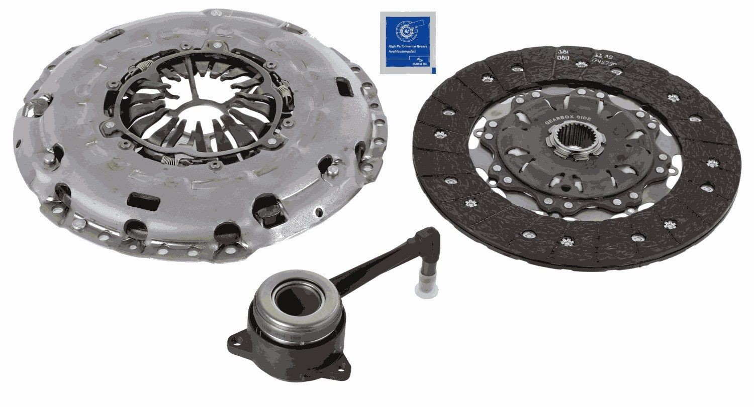 Volkswagen TRANSPORTER Clutch and flywheel kit 12794236 SACHS 3000 990 425 online buy