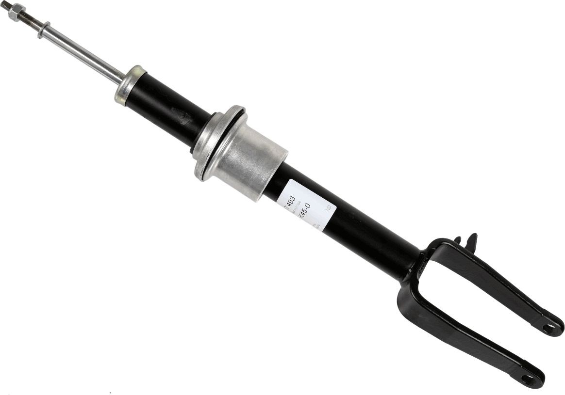 SACHS 317 493 Shock absorber Right, Gas Pressure, Monotube, Telescopic Shock Absorber, Top pin, Bottom Fork