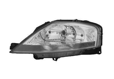 VAN WEZEL 0925961 Headlight Left, H7/H1, H7, H1, Smoke Grey, for right-hand traffic, with motor for headlamp levelling, PX26d