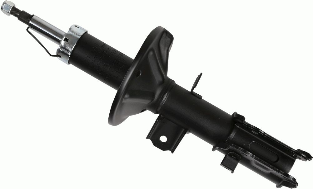 SACHS 317 598 Shock absorber Left, Gas Pressure, Twin-Tube, Suspension Strut, Top pin