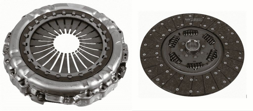 SACHS without clutch release bearing, 430mm Ø: 430mm Clutch replacement kit 3400 700 047 buy