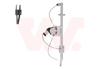 VAN WEZEL 0947262 Window regulator Right Front, Operating Mode: Electric, with electric motor