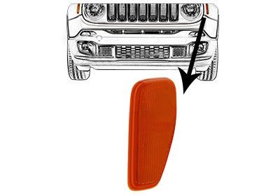 Jeep COMANCHE Side indicator VAN WEZEL 2128901 cheap