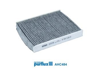 PURFLUX AHC484 Pollen filter Activated Carbon Filter, 215 mm x 185 mm x 29 mm